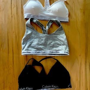 $10 each Calvin Klein small sports bras